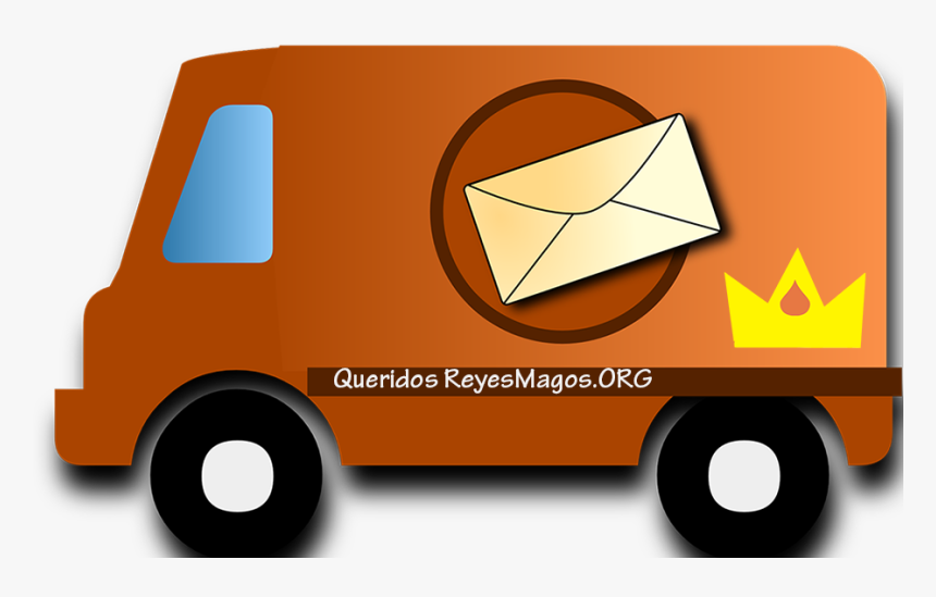 Cartoon Clip Art Mail Van, HD Png Download, Free Download