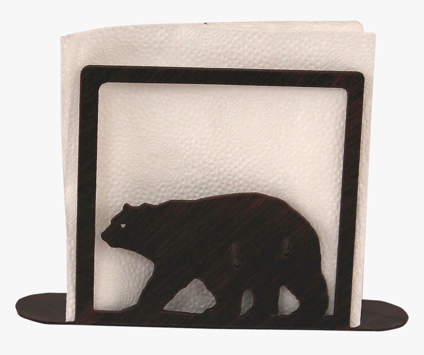 Iron Bear Napkin Holder - Grizzly Bear, HD Png Download, Free Download