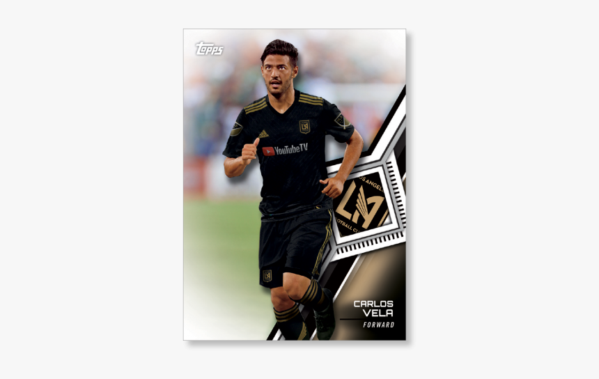 2018 Topps Mls Carlos Vela Base Poster - Los Angeles Fc, HD Png Download, Free Download