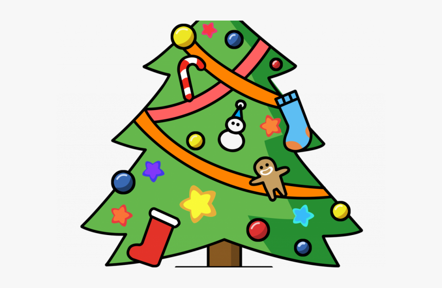 Christmas Lights Clipart Printable - Christmas Tree Decorations Clipart, HD Png Download, Free Download