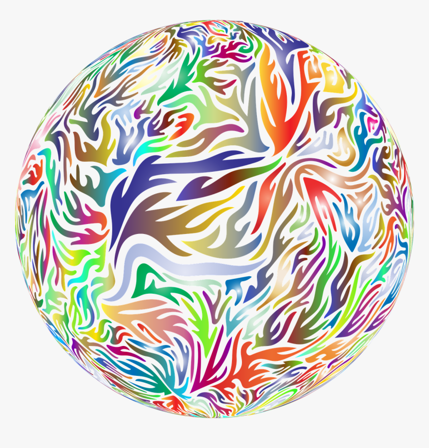 Abstract Flame Ball - Clip Art, HD Png Download, Free Download