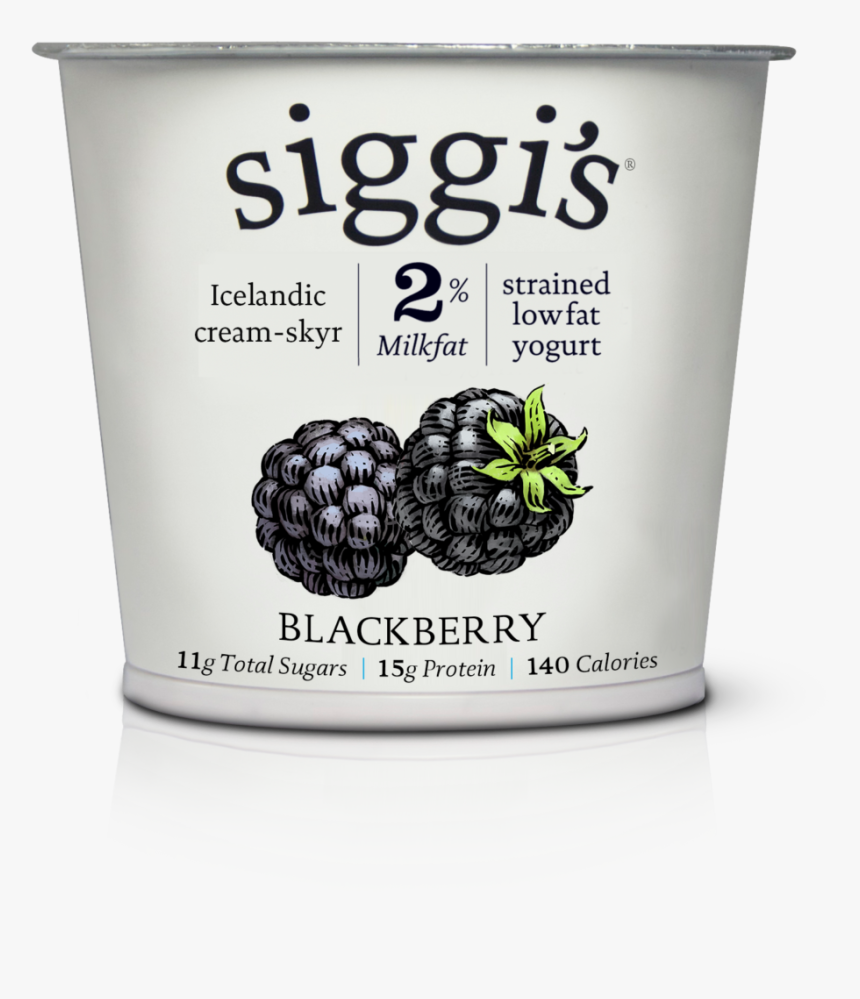Blackberry Low-fat - Siggi's Vanilla Yogurt, HD Png Download, Free Download