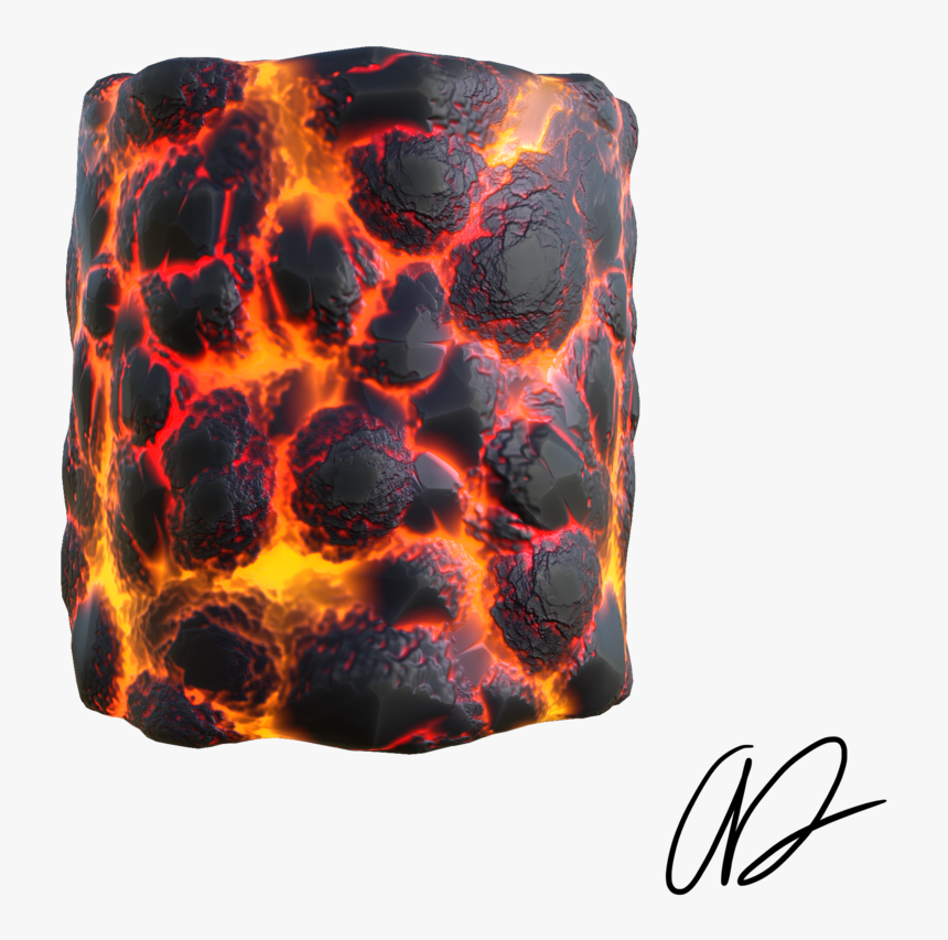 Stylized Lava 01 - Flame, HD Png Download, Free Download