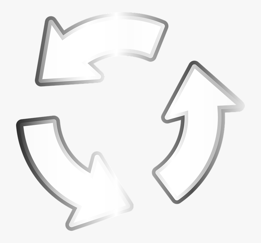 Arrows, Recycler, Recycling, Circle, Recyclable - Clip Art, HD Png Download, Free Download