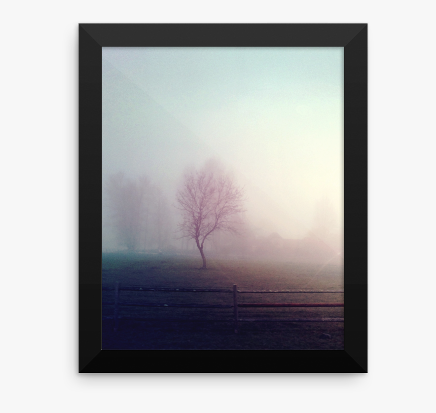 Vintage Lomo Processed Lonely Tree - Picture Frame, HD Png Download, Free Download