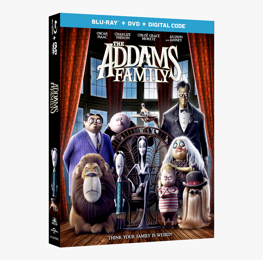 The Addams Family - Addams Family 2019 Blu Ray, HD Png Download, Free Download