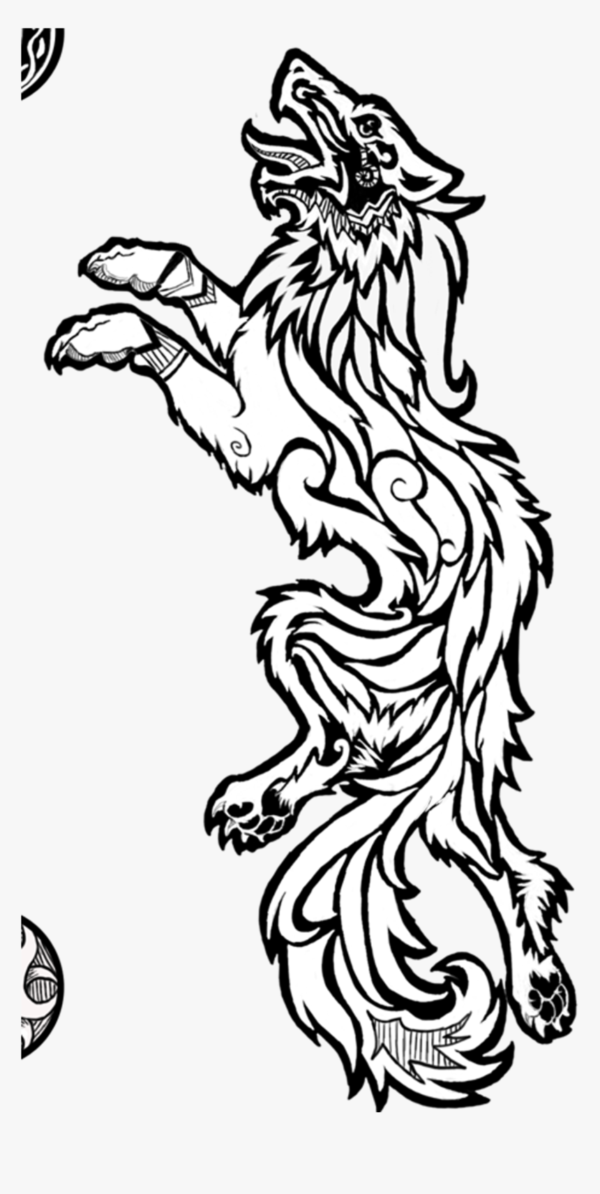 Norse Mythology Fenrir Tattoo, HD Png Download, Free Download