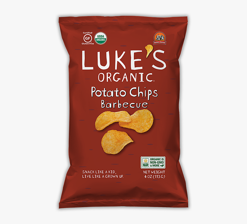 Potato Chips Barbecue - Potato Chip, HD Png Download, Free Download