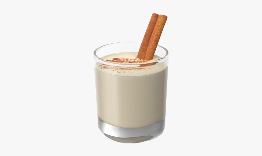 Eggnog Glass Png Clipart - Milkshake, Transparent Png, Free Download