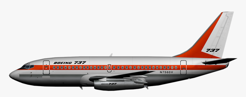 Boeing 737-200adv Boeing - Boeing 737 200 Png, Transparent Png, Free Download
