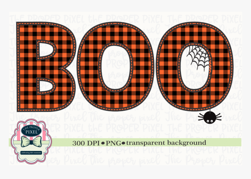 Boo Halloween Orange Sublimation Design, Printable - Circle, HD Png Download, Free Download