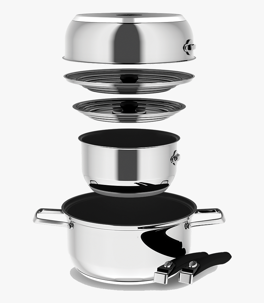 Stackable Pots & Pans 8 Count - Dutch Oven, HD Png Download, Free Download