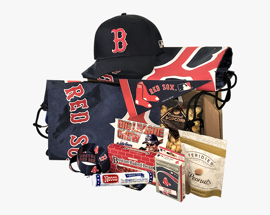 Red Sox Baseball Gift Basket, HD Png Download, Free Download