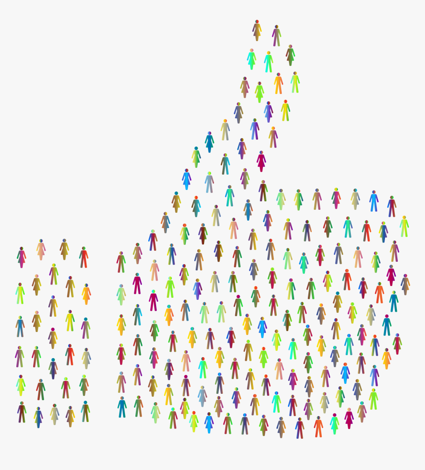 Person With Thumbs Up Clipart Graphic Transparent Download - Thumb Signal, HD Png Download, Free Download