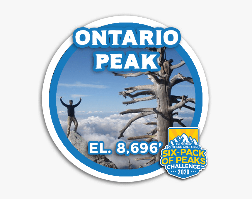 I Hiked Ontario Peak - Mount Baden-powell, HD Png Download, Free Download