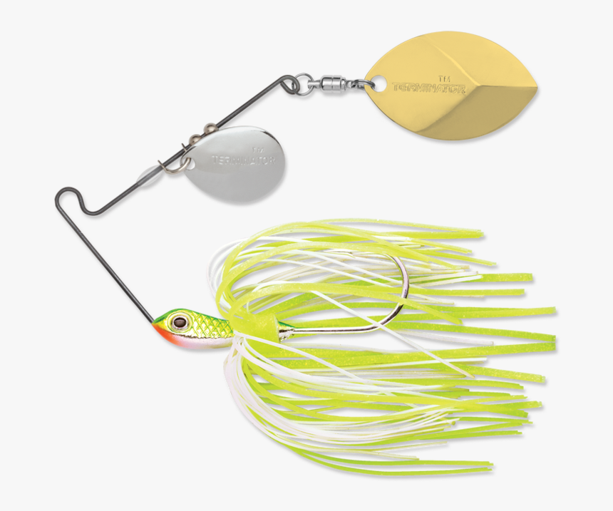 Chartreuse White Shad Nickel Gold"

 
 Data Rimg="lazy"
 - Terminator Spinnerbait, HD Png Download, Free Download