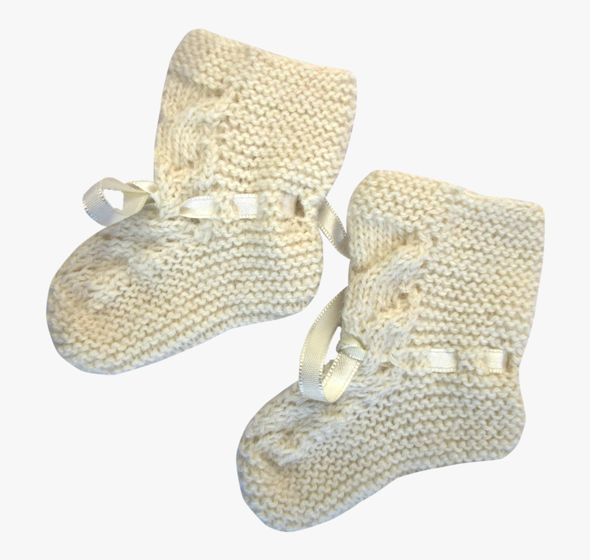 Baby Booties Lace Design - Boot, HD Png Download, Free Download