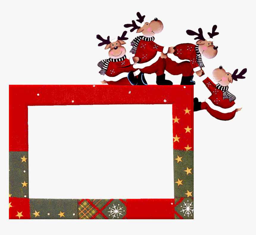 Renos Para Marcos De Puerta , Png Download - Christmas Door Frame Decoration, Transparent Png, Free Download