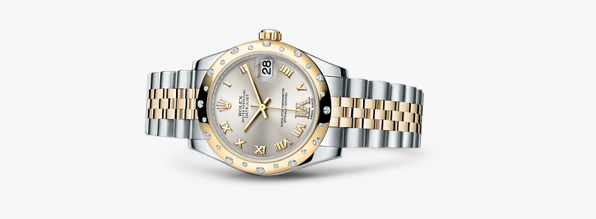Datejust 31 Rolex Png White Gold, Transparent Png, Free Download