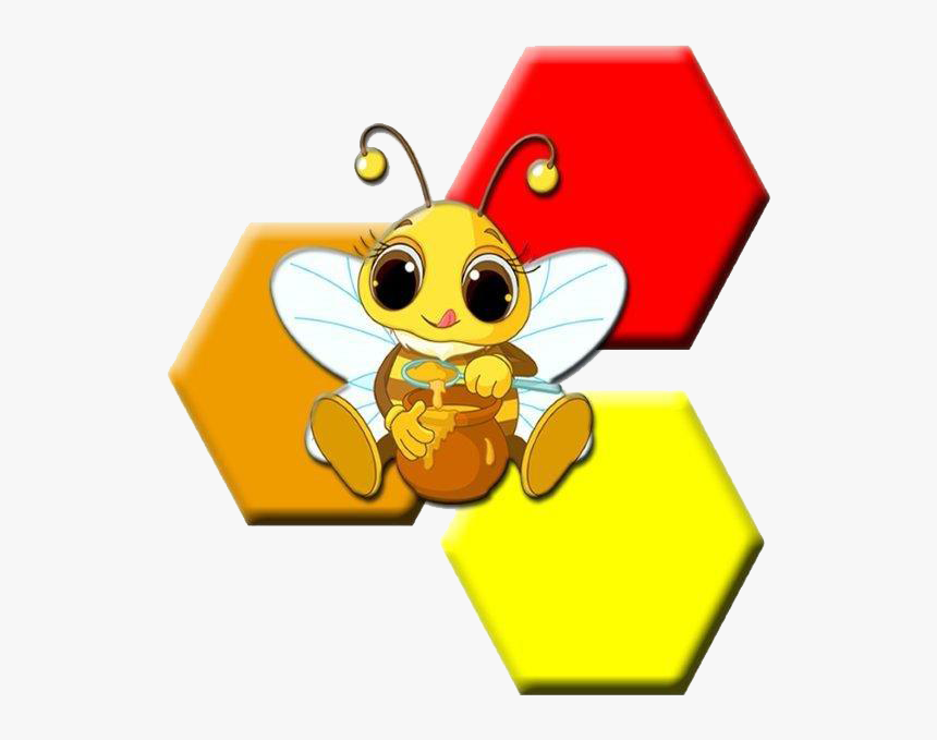 Lady Bee Raw Honey Logo - Honey Bee, HD Png Download, Free Download