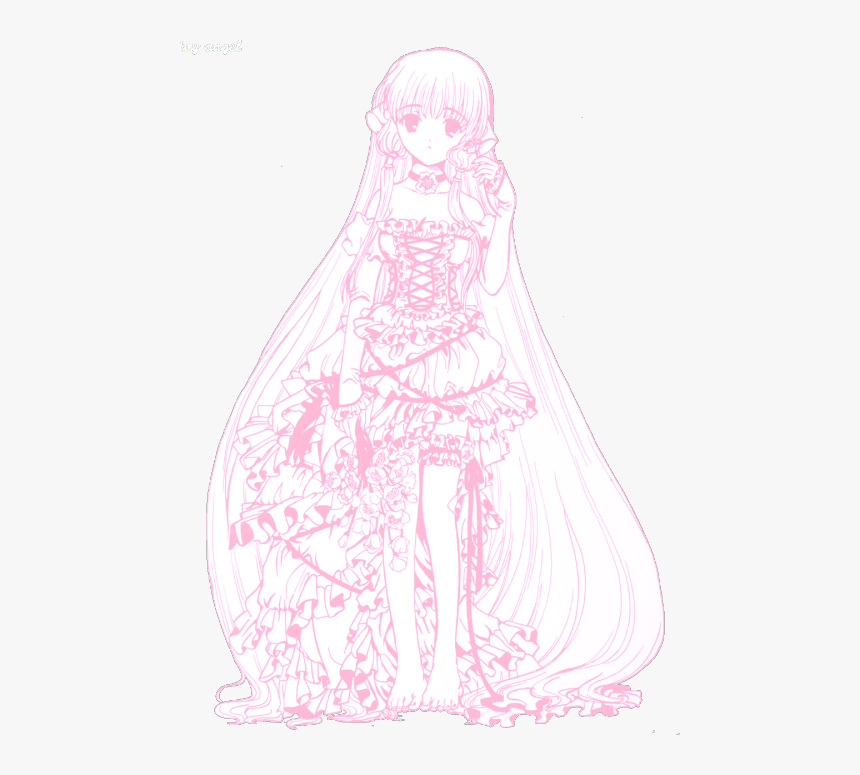 Mine Anime Kawaii Manga Myedit Pink Pastel Chobits, HD Png Download, Free Download