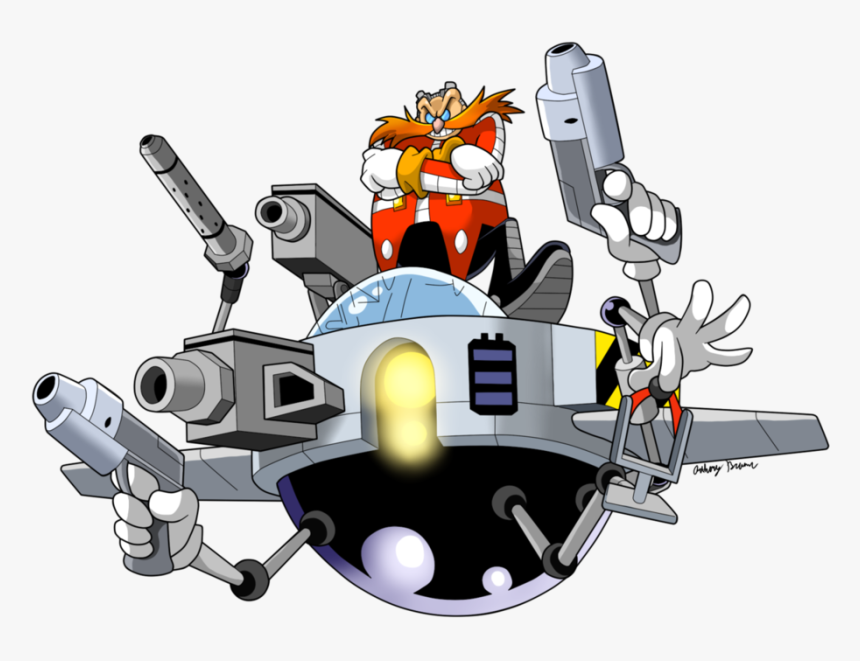 Transparent Dr Robotnik Png - Sonic The Hedgehog Dr Eggman Robots, Png Download, Free Download