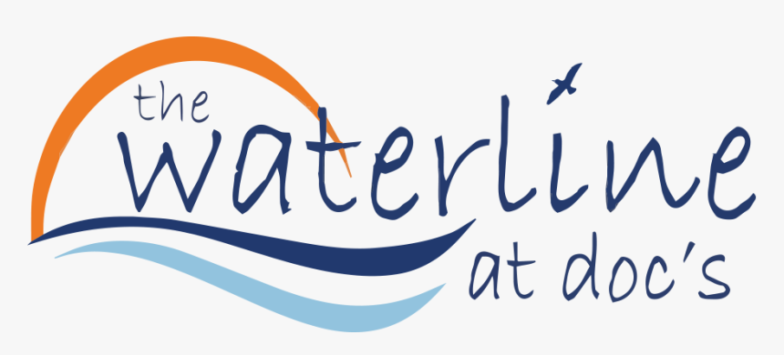 The Waterline At Doc"s - Calligraphy, HD Png Download, Free Download