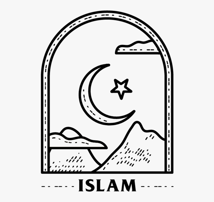 Islam - Line Art, HD Png Download, Free Download