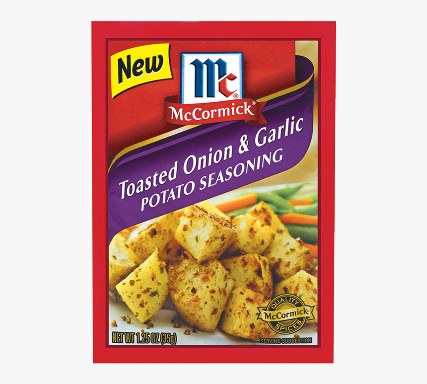Mccormick® Toasted Onion & Garlic Potato Seasoning - Mccormick Potato Seasoning Recipe, HD Png Download, Free Download