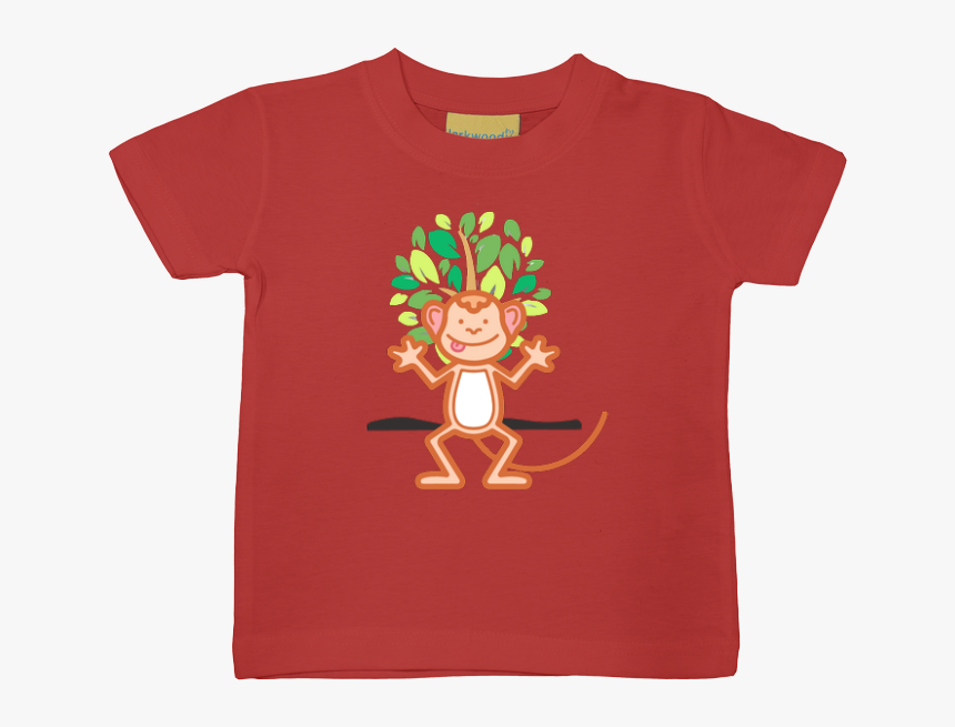 Funny Monkey Baby T-shirt - Portable Network Graphics, HD Png Download, Free Download