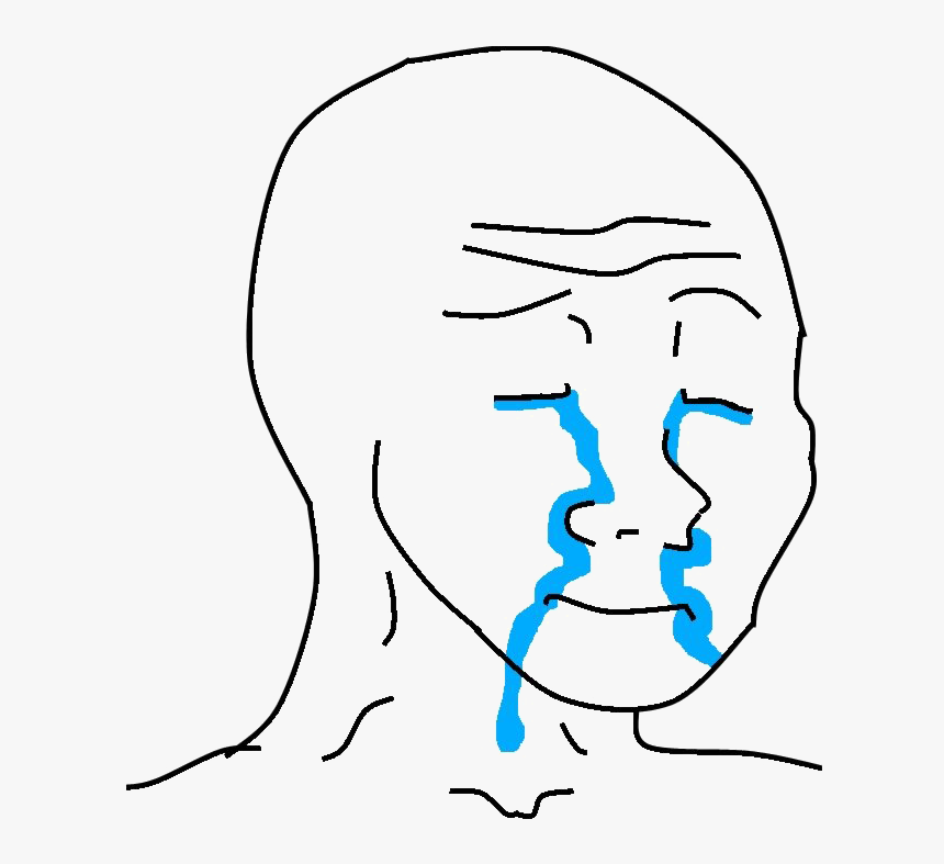 I Know That Feel Bro Png Image - Sad Crying Meme, Transparent Png, Free Download