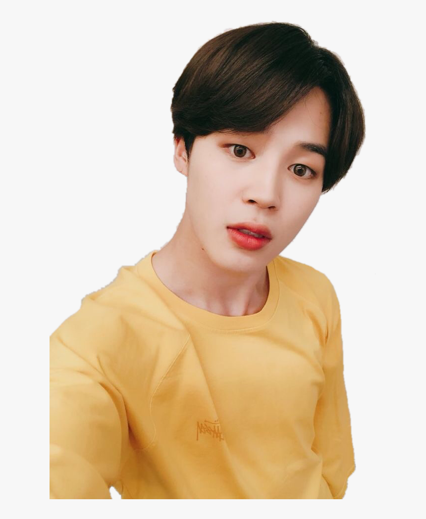 Jimin Wearing A Yellow Shirt, HD Png Download, Free Download