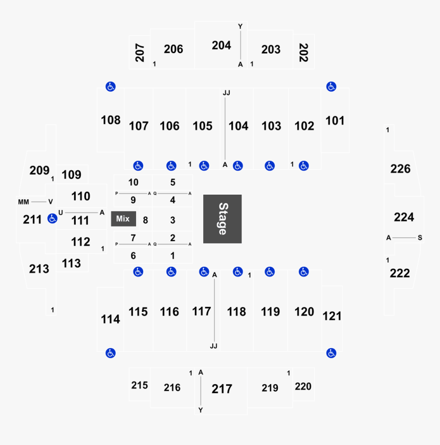 Tacoma Dome Section105 View, HD Png Download, Free Download