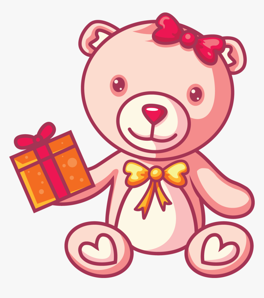 Free Vector Teddy Bears Set [png] - Vector Teddy Bear Free Download, Transparent Png, Free Download