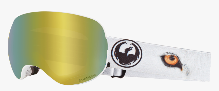 Prey With Lumalens Gold Ionized Dark Smoke Lens - Dragon X2 Prey Goggles, HD Png Download, Free Download