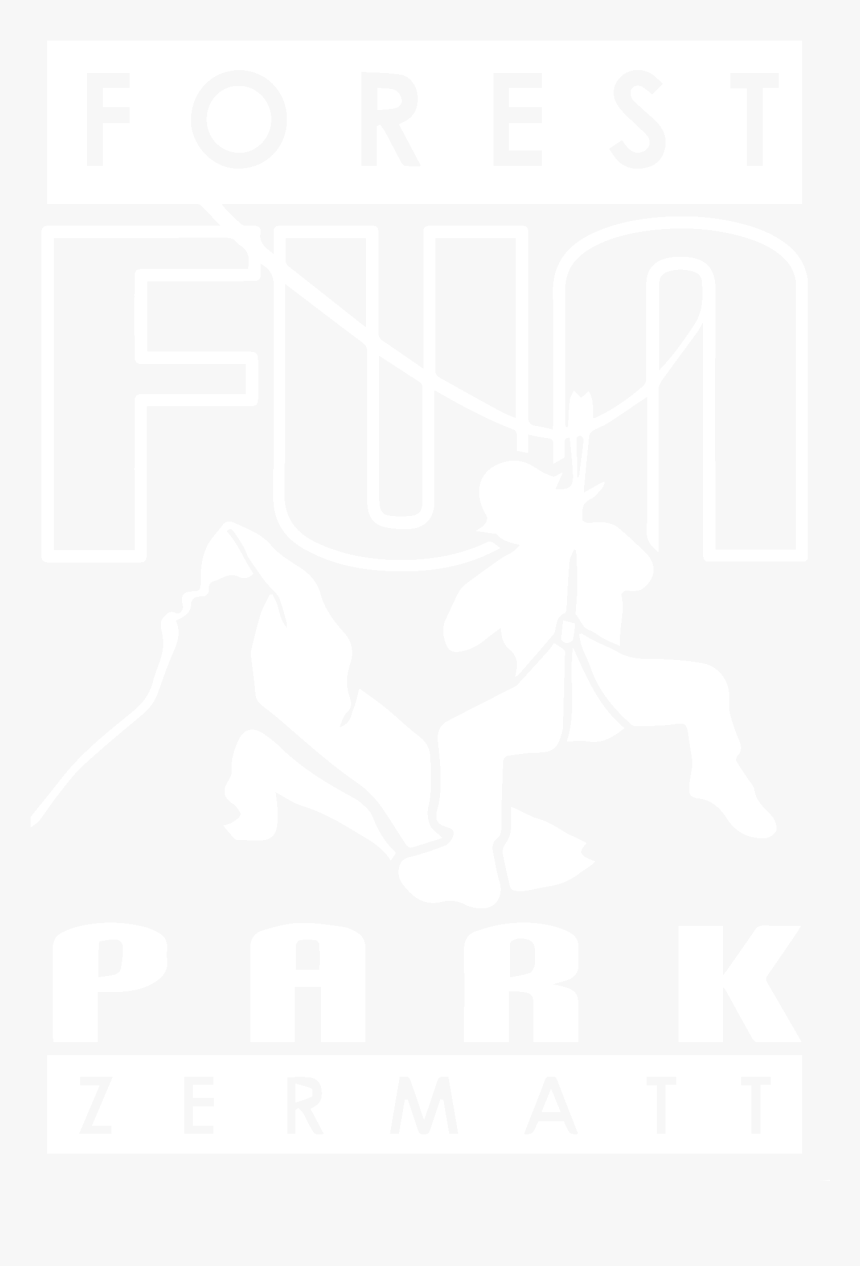 Forest Fun Park Logo White - Forest Fun Park Zermatt Logo, HD Png Download, Free Download