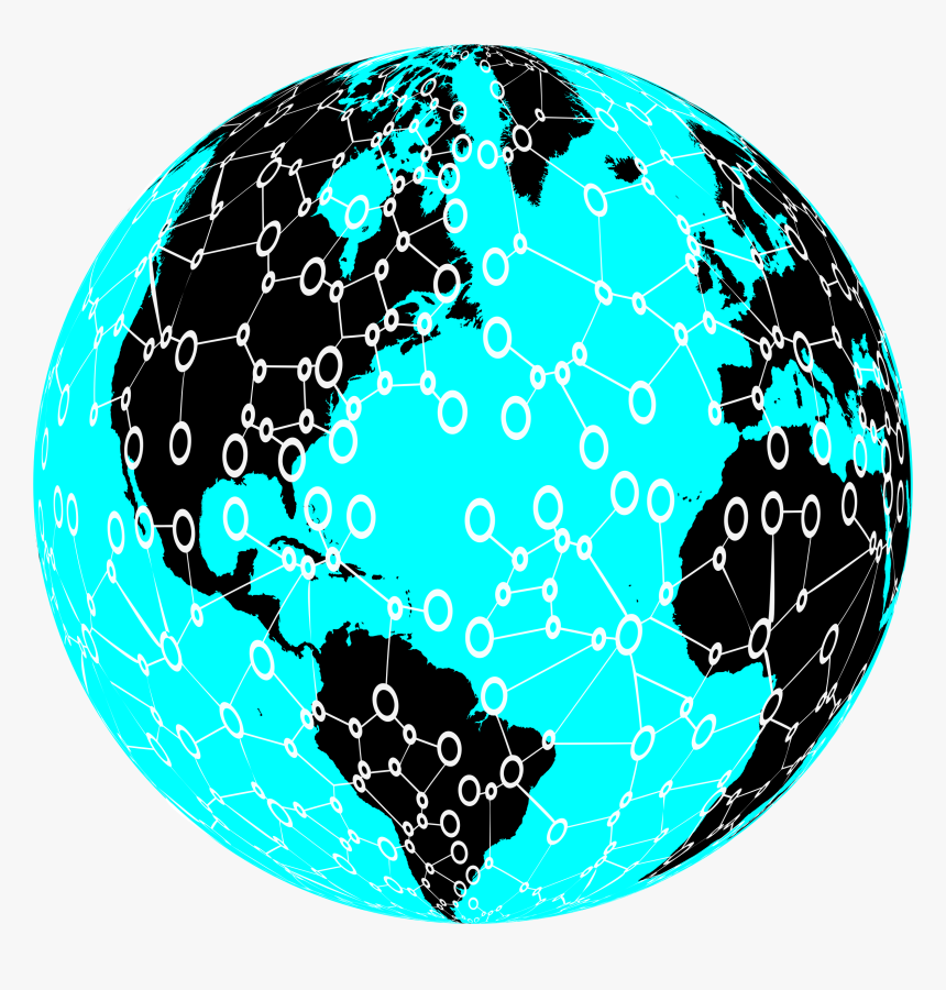 Computer Network Clipart , Png Download - Climate Change Silhouette White, Transparent Png, Free Download