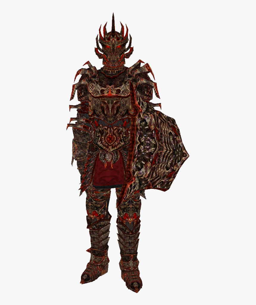 Elder Scrolls - Daedric Armor Transparent, HD Png Download, Free Download