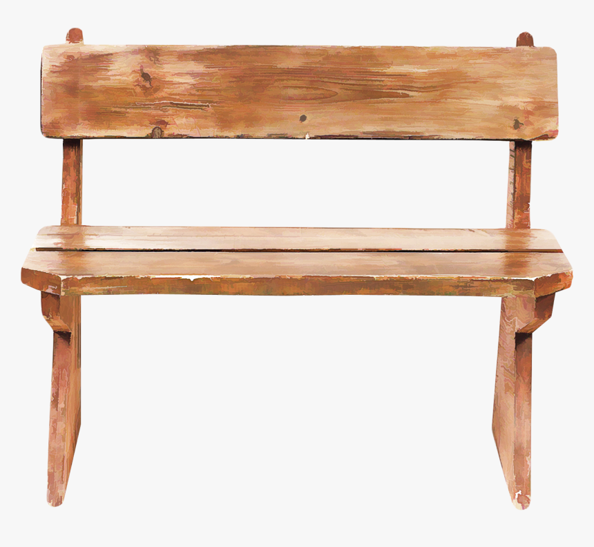 Furniture Clipart Wooden Furniture - Bench, HD Png Download, Free Download