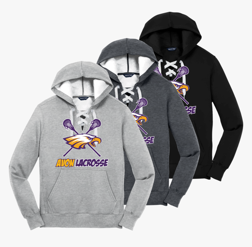 Avon Lacrosse Laceup Hoodie - Hoodie, HD Png Download, Free Download