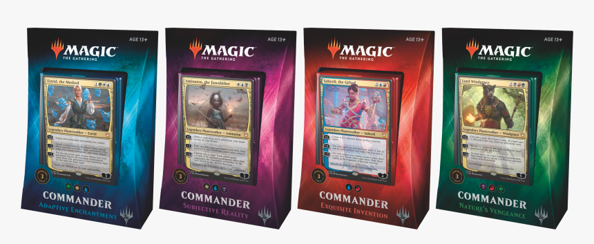 Magic The Gathering Commander 2018, HD Png Download, Free Download