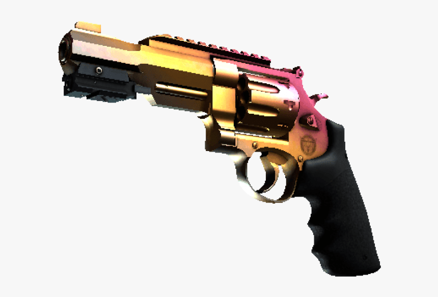 Free Png Download Arme Csgo Png Images Background Png - R8 Revolver Amber Fade, Transparent Png, Free Download