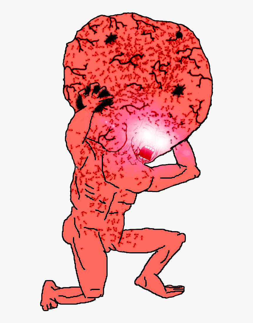 Wojak Bleeding, HD Png Download, Free Download