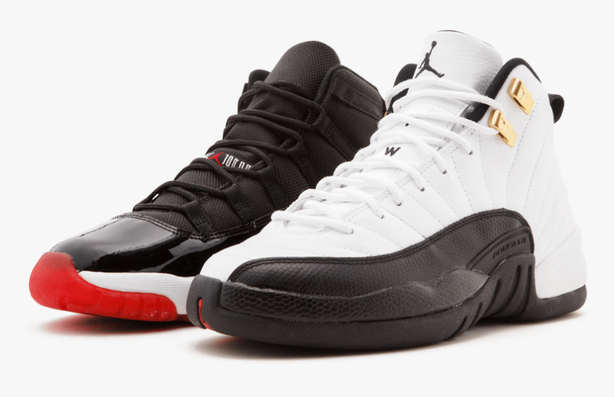 Air Jordan 11 12 Countdown Pack Bred Taxi - Sneakers, HD Png Download, Free Download