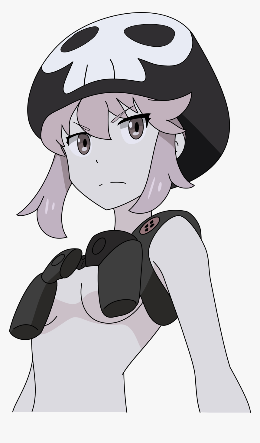 Nonon Jakuzure Clothing Black Mammal Cartoon Fictional - Nonon Jakuzure Transparent, HD Png Download, Free Download