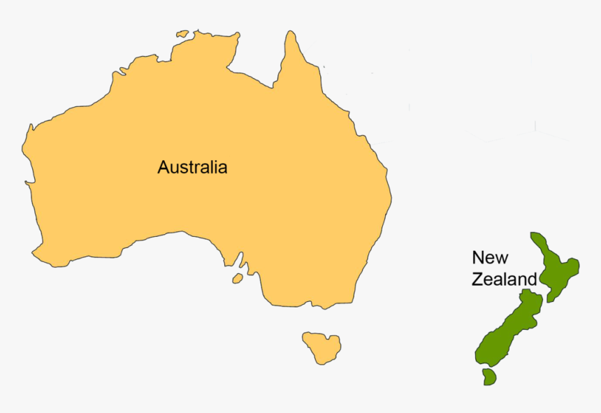 Aus-nz - Map Of Oceania 1900, HD Png Download, Free Download