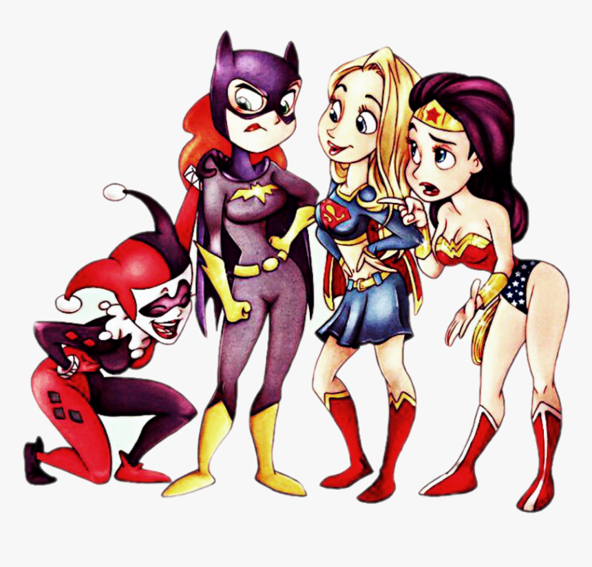 3d Art Erotica Super Woman In Peril Clipart , Png Download - Cute Batgirl Art, Transparent Png, Free Download