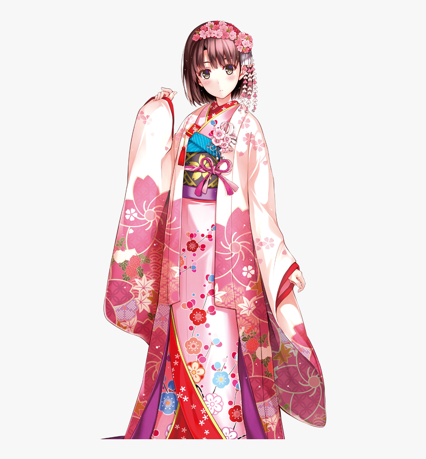 Anime Kimono, HD Png Download, Free Download