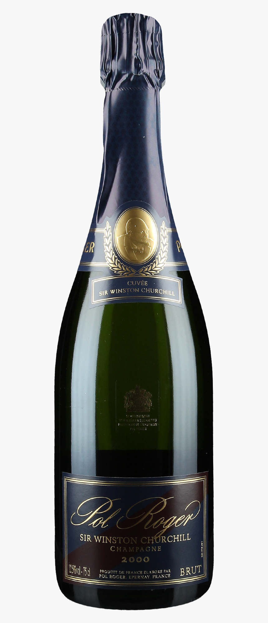 2000 Champagne Brut Cuvée Sir Winston Churchill"
 Title="2000 - Champagne, HD Png Download, Free Download