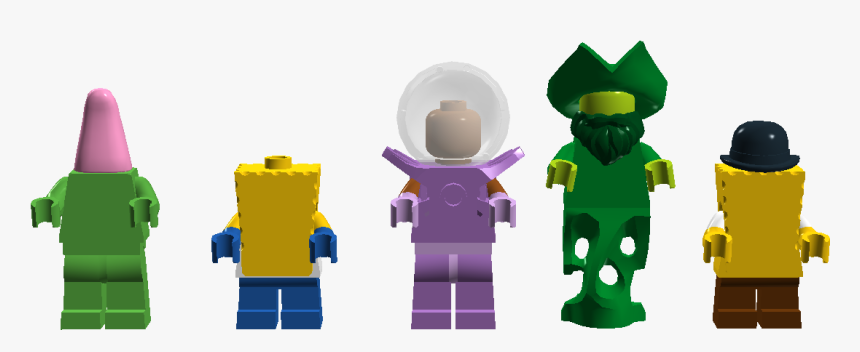 Mermaid Man Lego , Png Download - Lego Spongebob Mermaid Man And Barnacle Boy, Transparent Png, Free Download